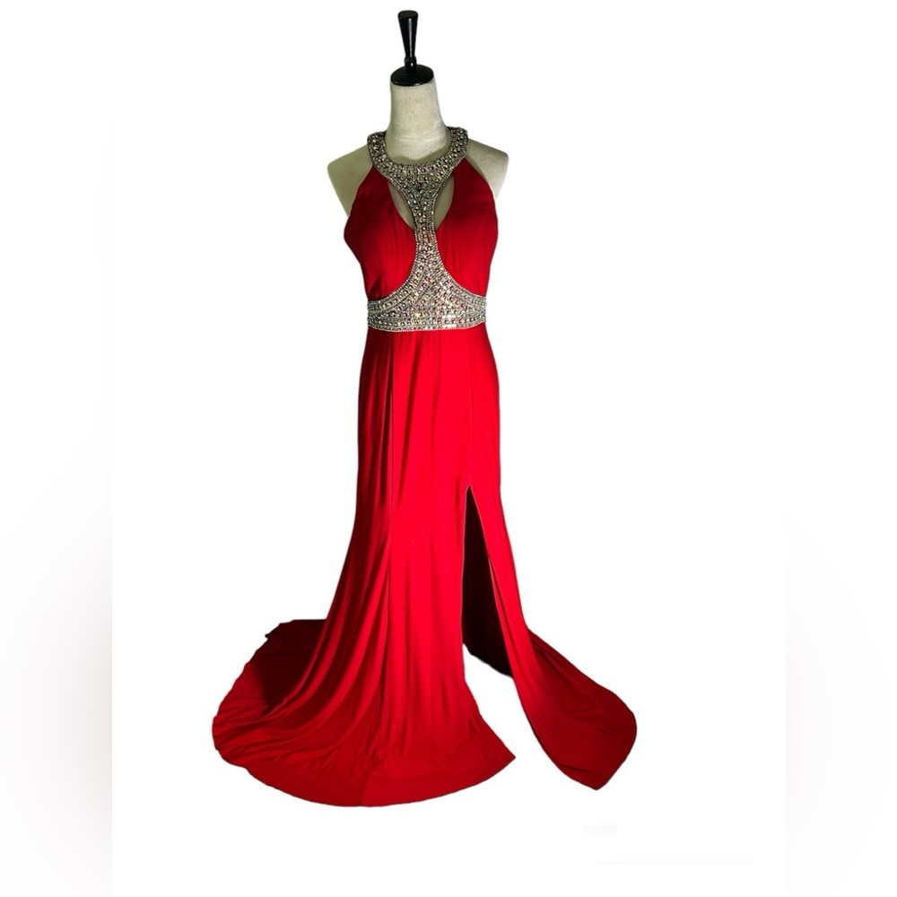 Red dress